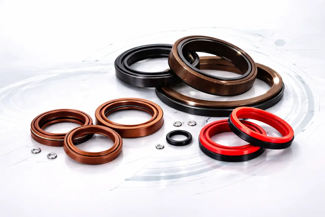 Wellendichtringe, auch als Simmerringe® bekannt, für rotierende Anwendungen.